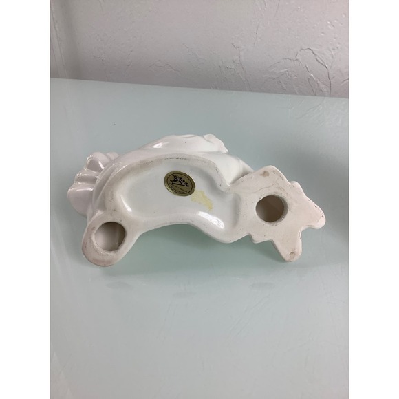 Vintage Pierrot Harlequin Clown Black & White Ceramic figures * - Picture 6 of 12